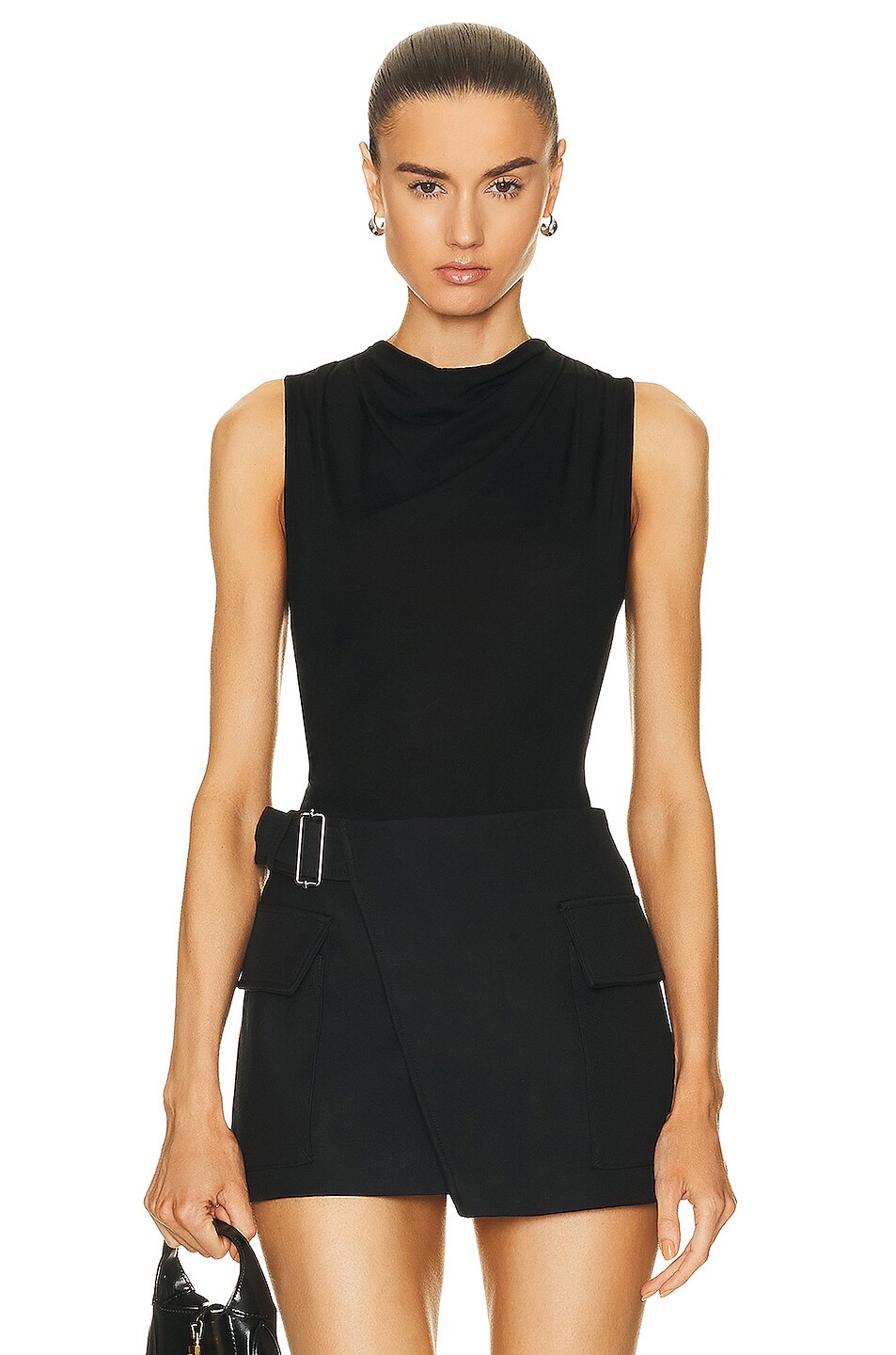 

Топ Helmut Lang Scala, цвет Basalt Black