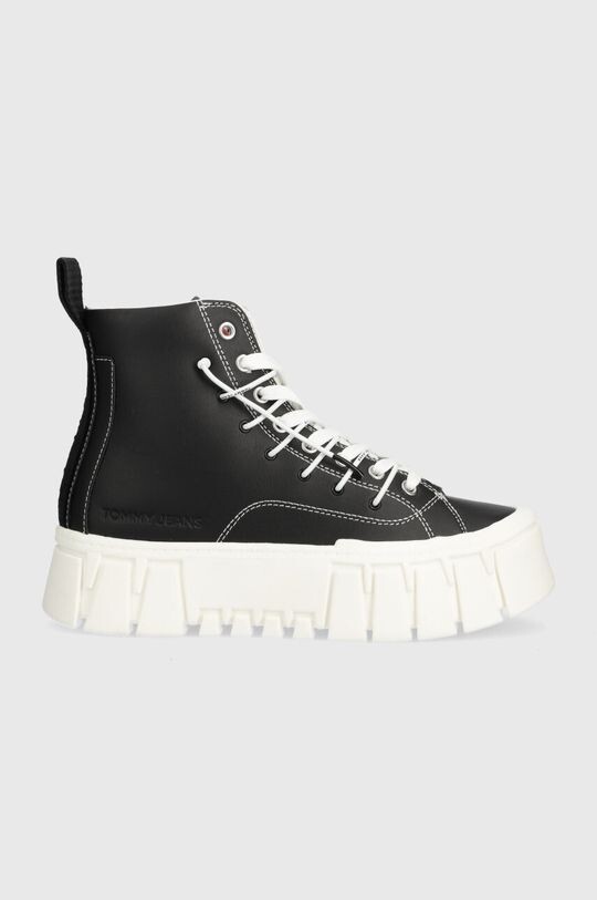 

Кожаные кроссовки TJW PLATFORM MC Tommy Jeans, черный