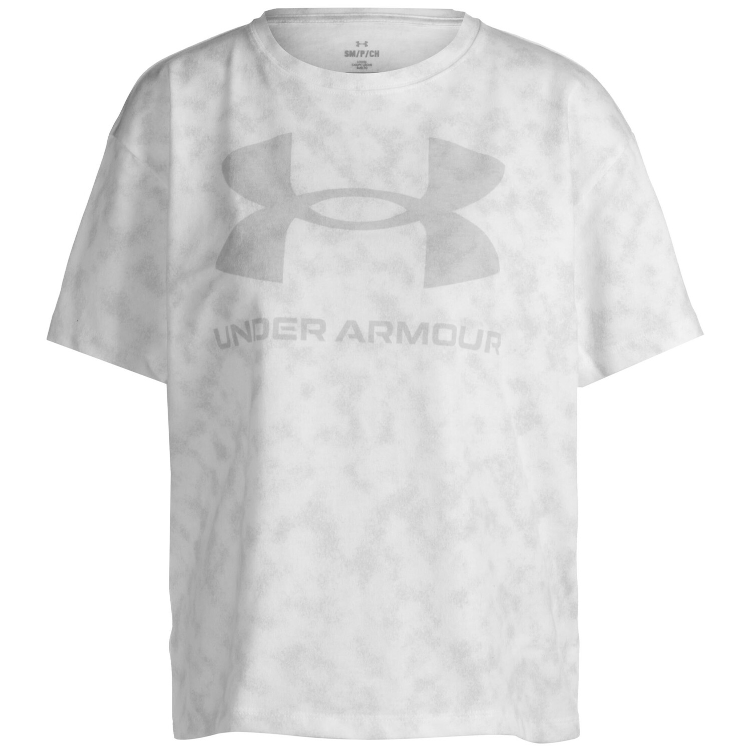 

Футболка Under Armour Trainings Logo AOP, светло-серый