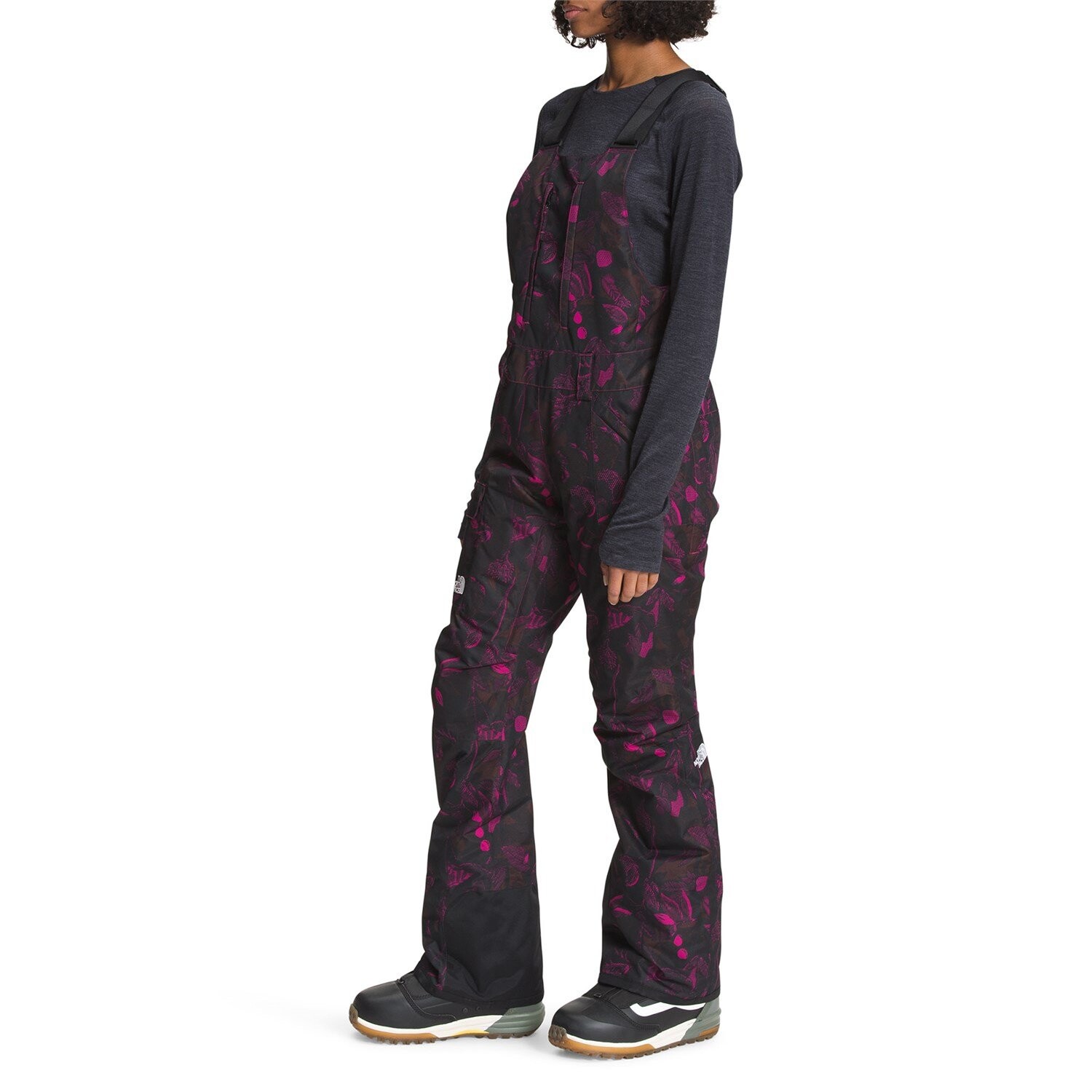 

Горнолыжные брюки с подтяжками The North Face Freedom Insulated, розовый