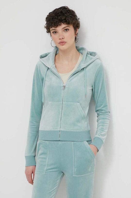 

Бархатная толстовка Juicy Couture, зеленый