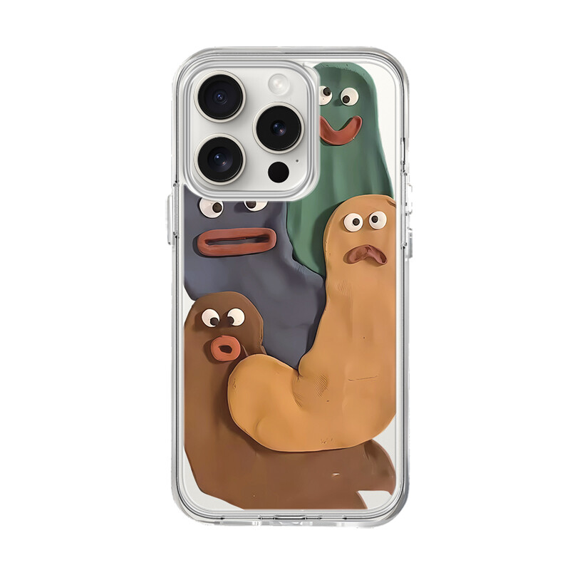 

Чехол для телефона Taowantong Tao Wantong, Plated lens frame - funny clay bugs