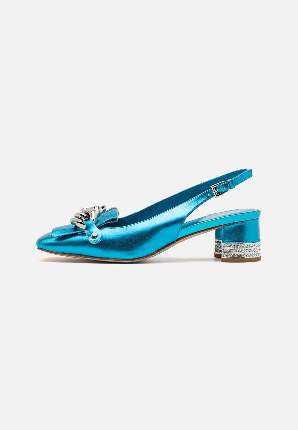 

Туфли GOLIAH Jeffrey Campbell, цвет blue metallic