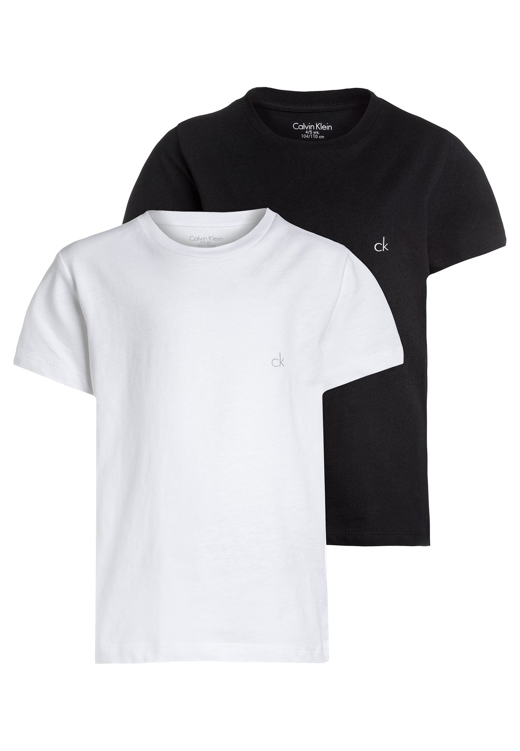 НАБОР 2 – базовая футболка Calvin Klein Underwear, черный/белый