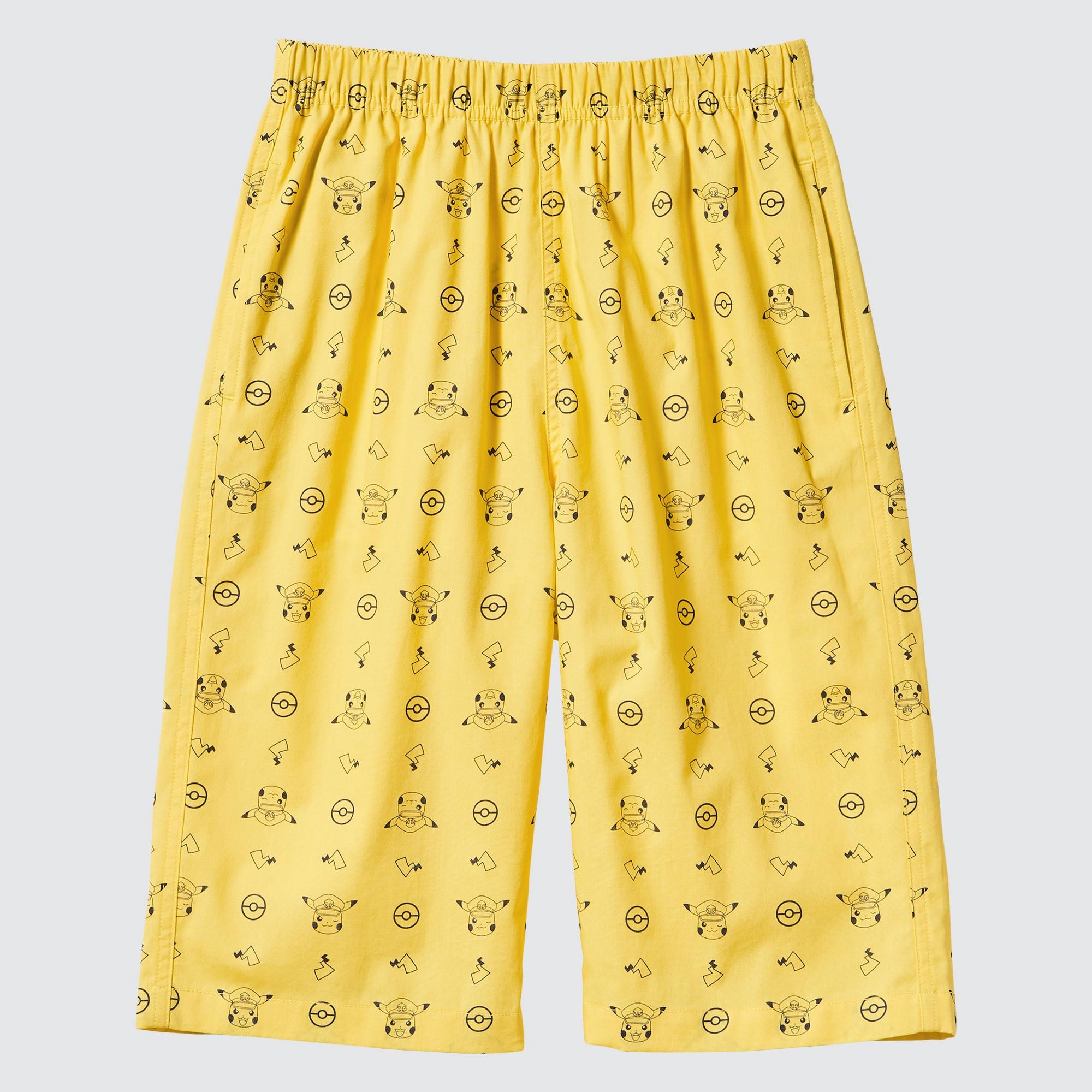 

Шорты UNIQLO Ut Pokemon, желтый