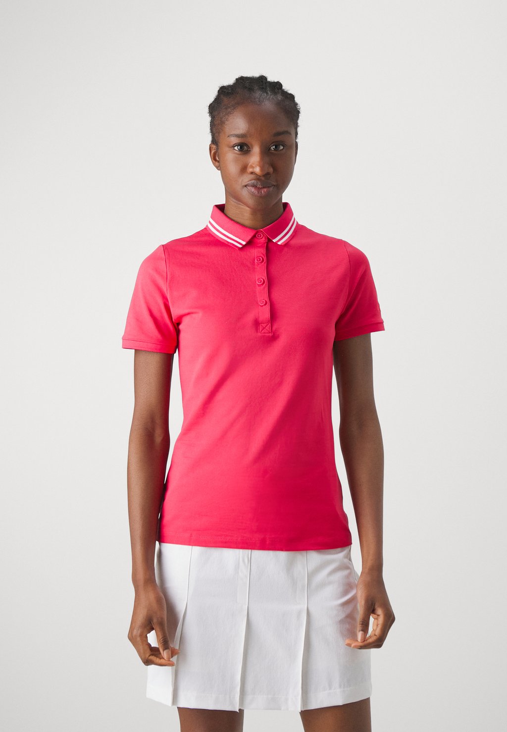 Рубашка поло BRIGHTMEADOW Calvin Klein, цвет berry pink