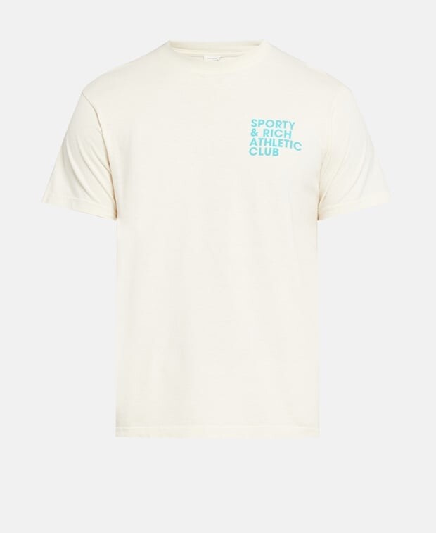 

Футболка Sporty & Rich, экрю