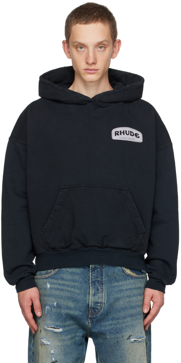 

Черная толстовка Rhude Supercross, Черный