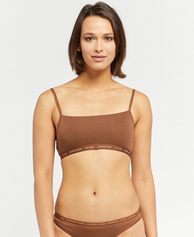 

Бюстье, упаковка 2 шт. Calvin Klein Underwear, коричневый