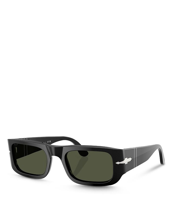 

Солнцезащитные очки Persol Pillow, 52 мм, черный