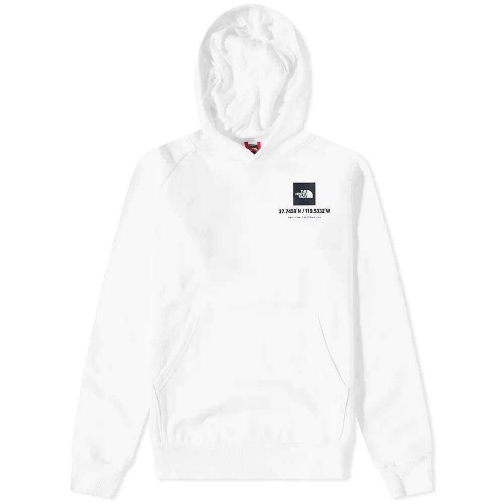 

Толстовка The North Face с координатами