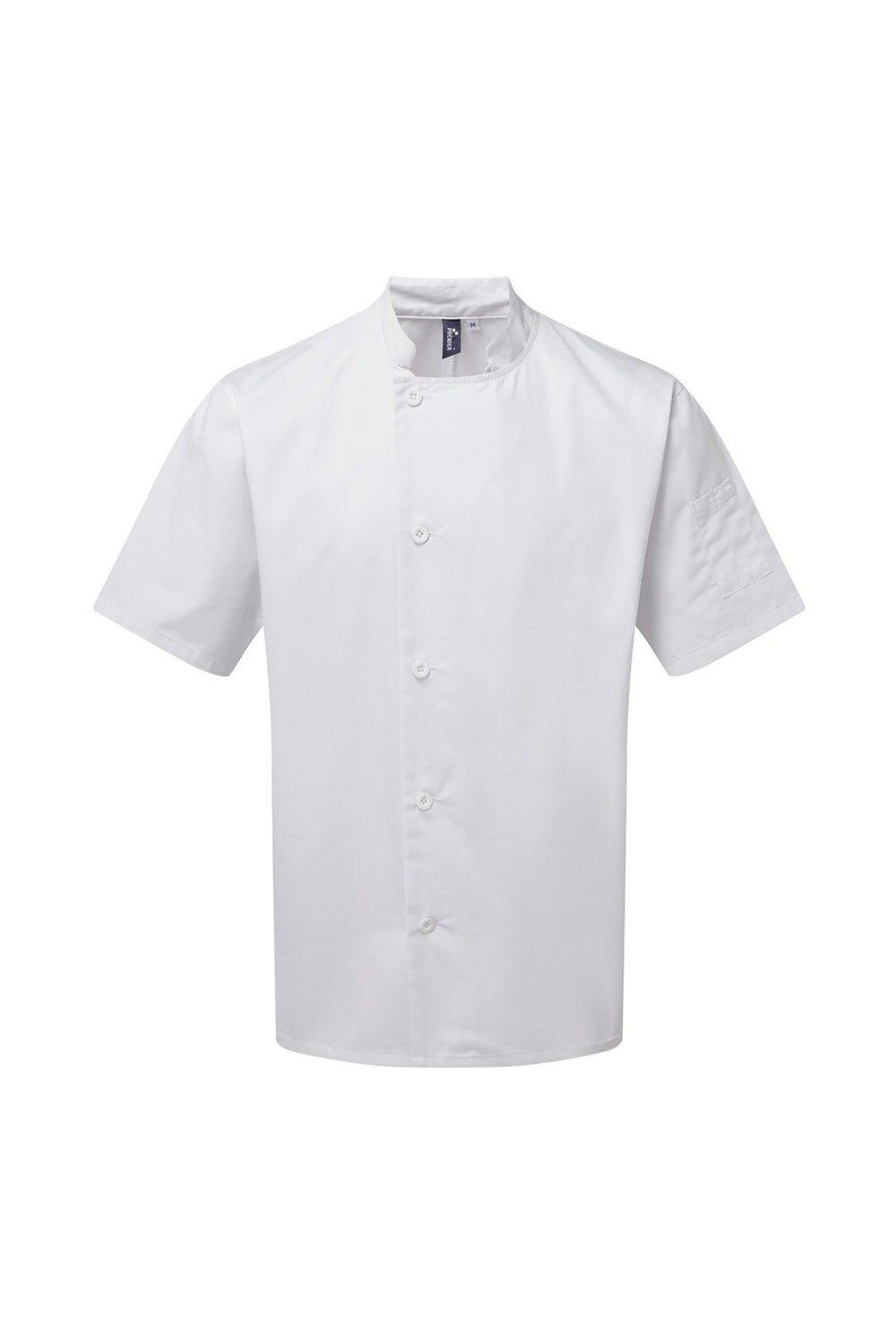 Куртка Chefs с короткими рукавами Essential Premier, белый