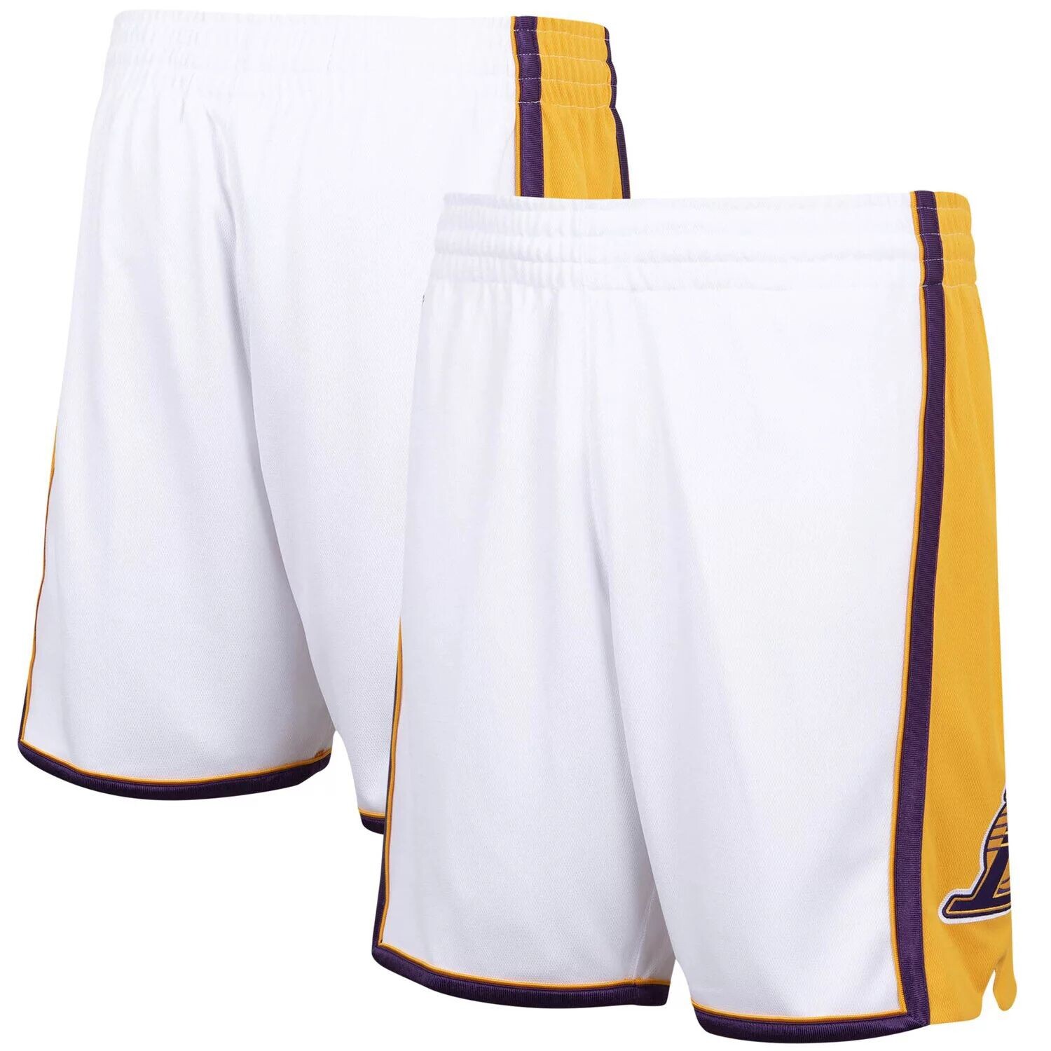 

Мужские белые шорты Mitchell & Ness Los Angeles Lakers 2009/10 Hardwood Classics Authentic Shorts