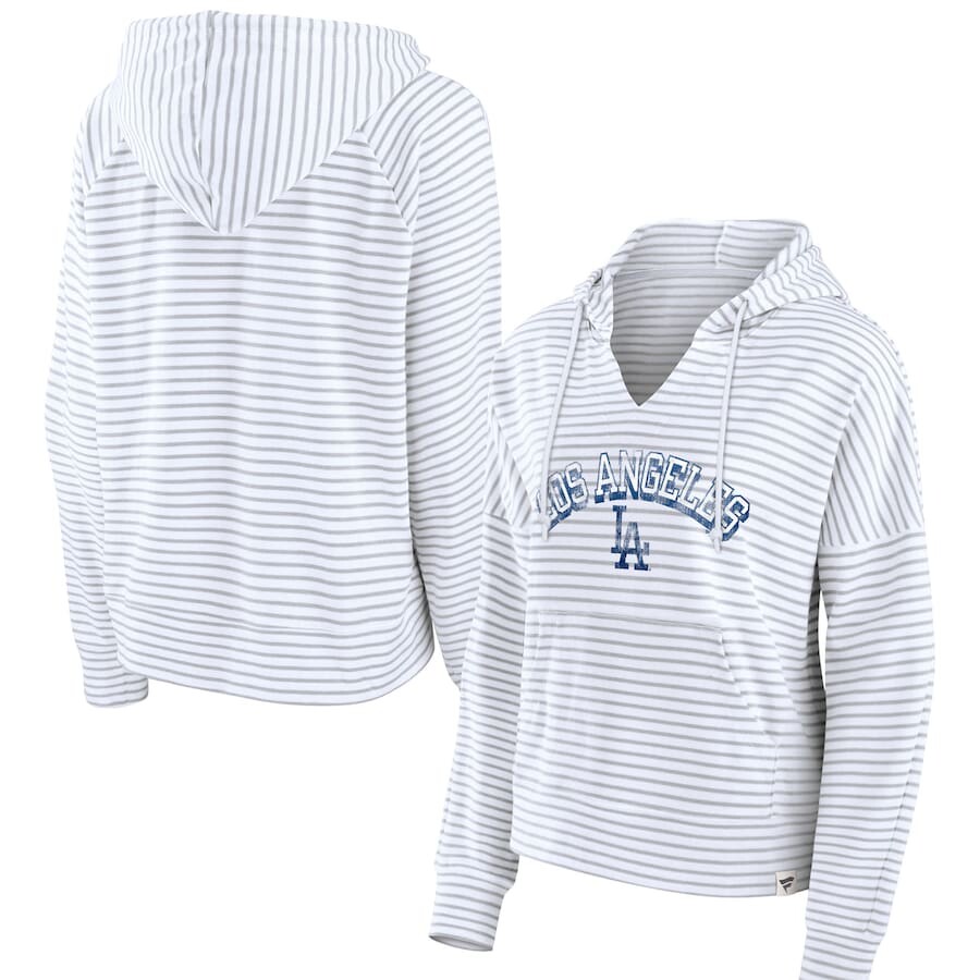 

Пуловер с капюшоном Fanatics Branded Los Angeles Dodgers, белый