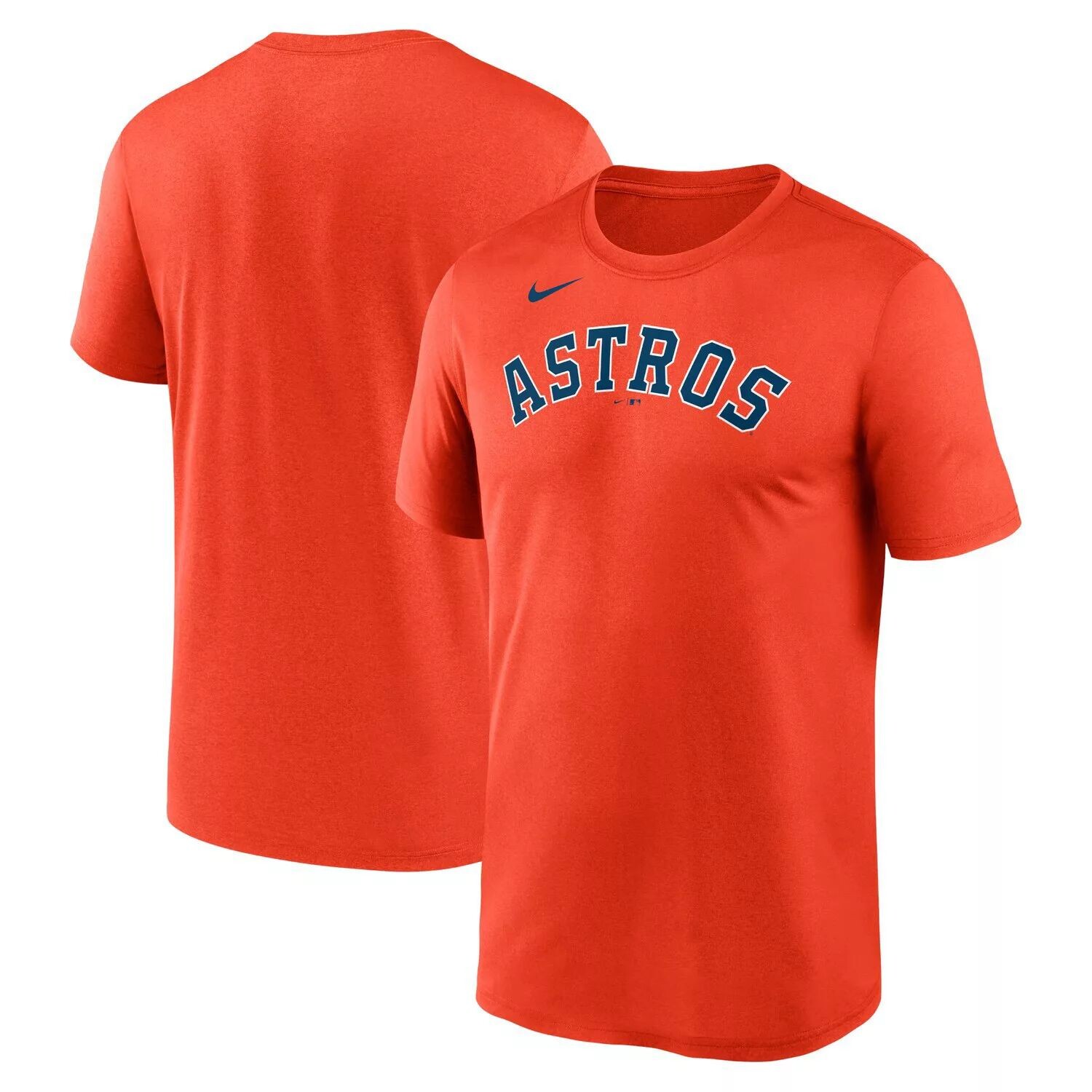 

Мужская футболка Nike Orange Houston Astros New Legend с надписью