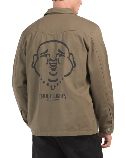 

Военная куртка True Religion, цвет Kalamata