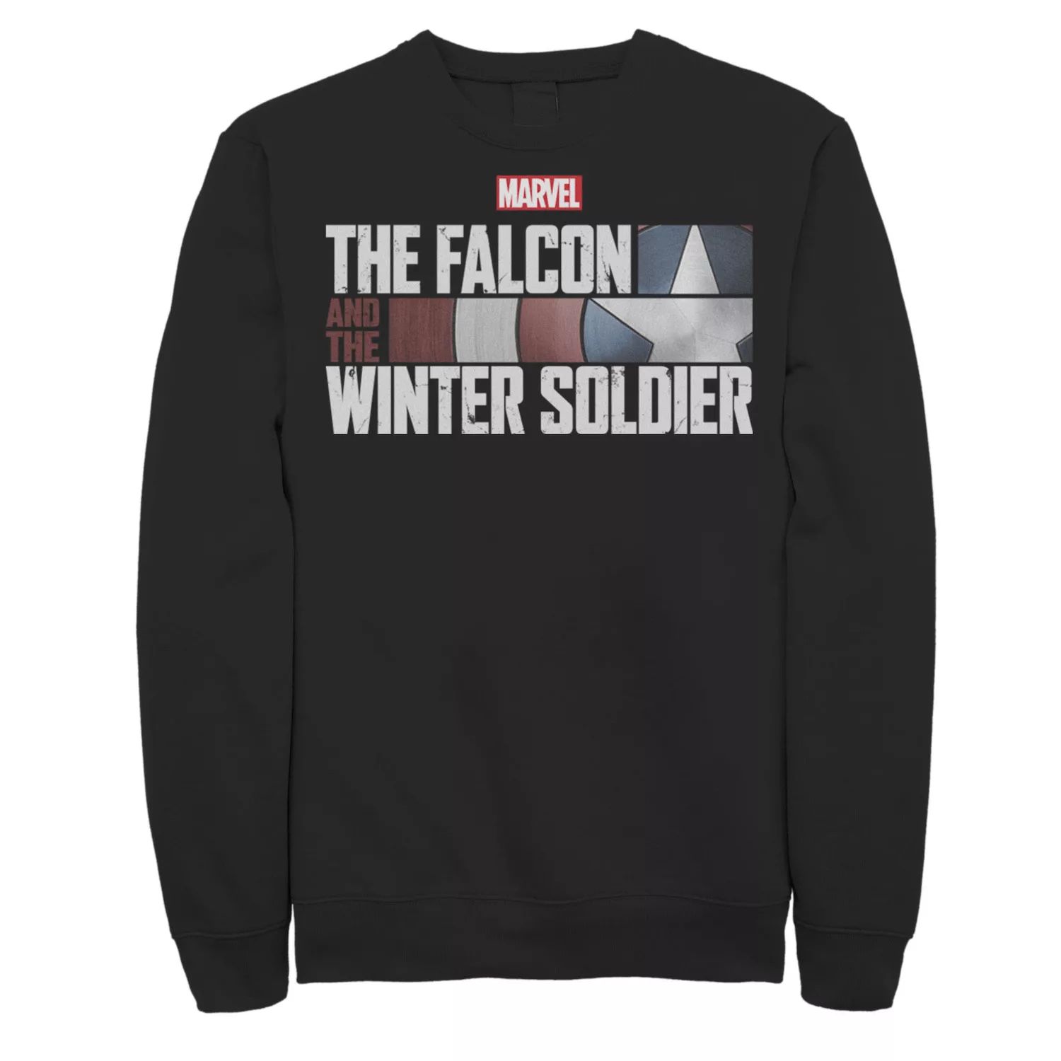 Мужская толстовка с логотипом Marvel The Falcon And The Winter Soldier Shield фигурка funko pop the falcon and the winter soldier falcon