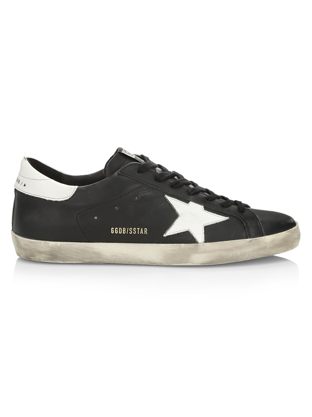 

Кожаные кроссовки Super-Star Golden Goose, черный