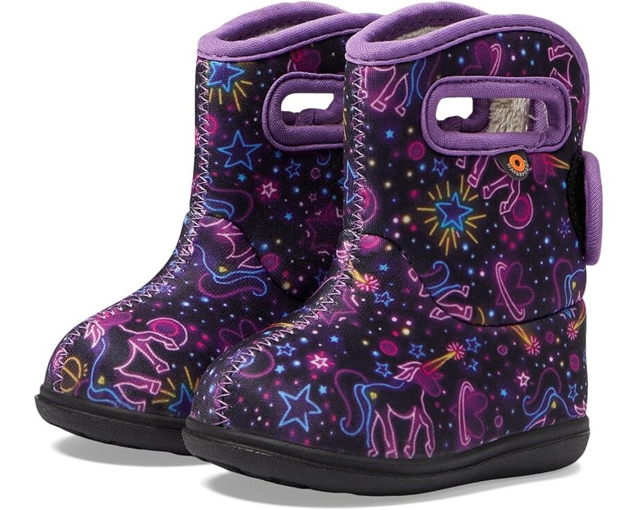 

Ботинки Bogs Baby Bogs II Neon Unicorn, черный мульти