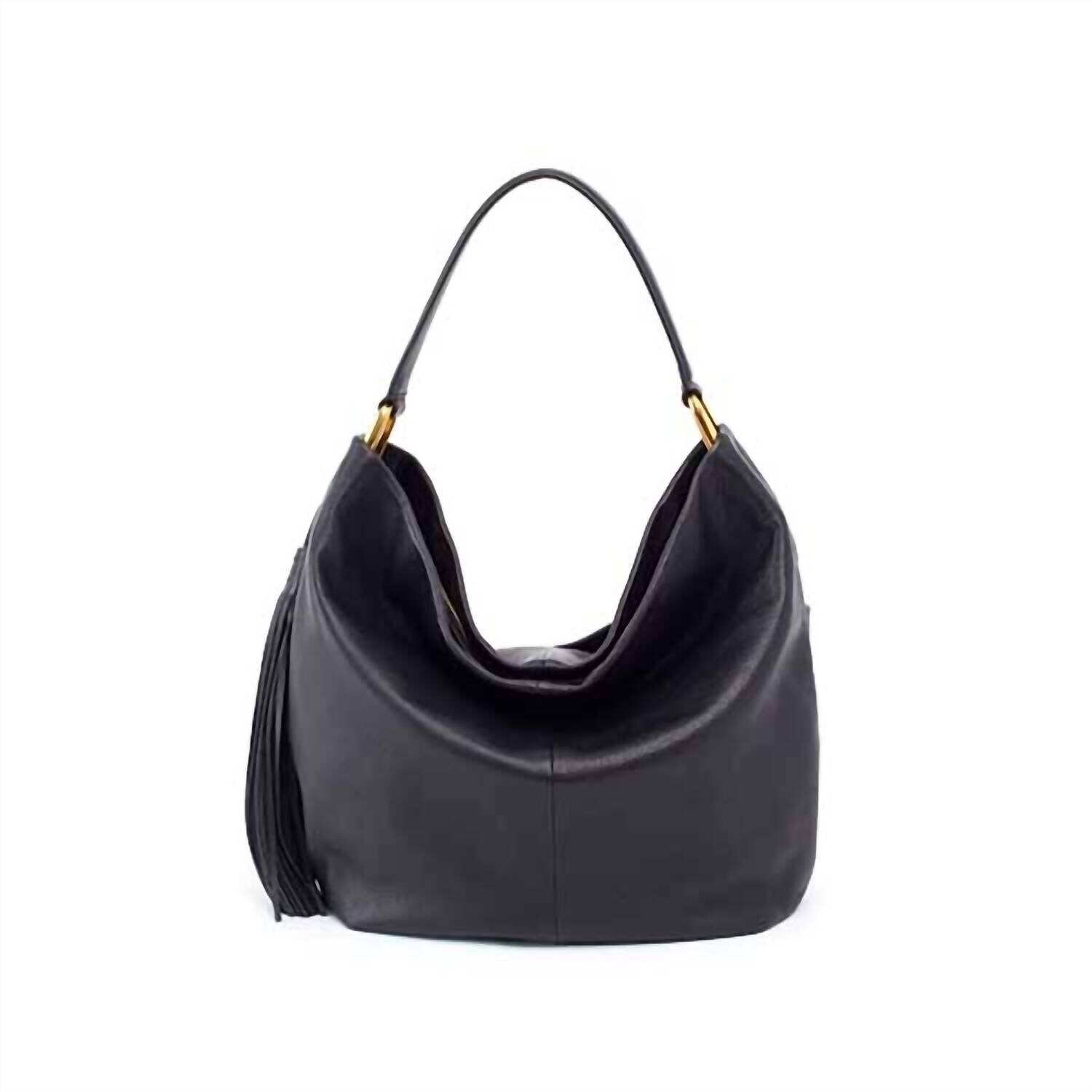 

Черная сумка через плечо Meridian Hobo, черный