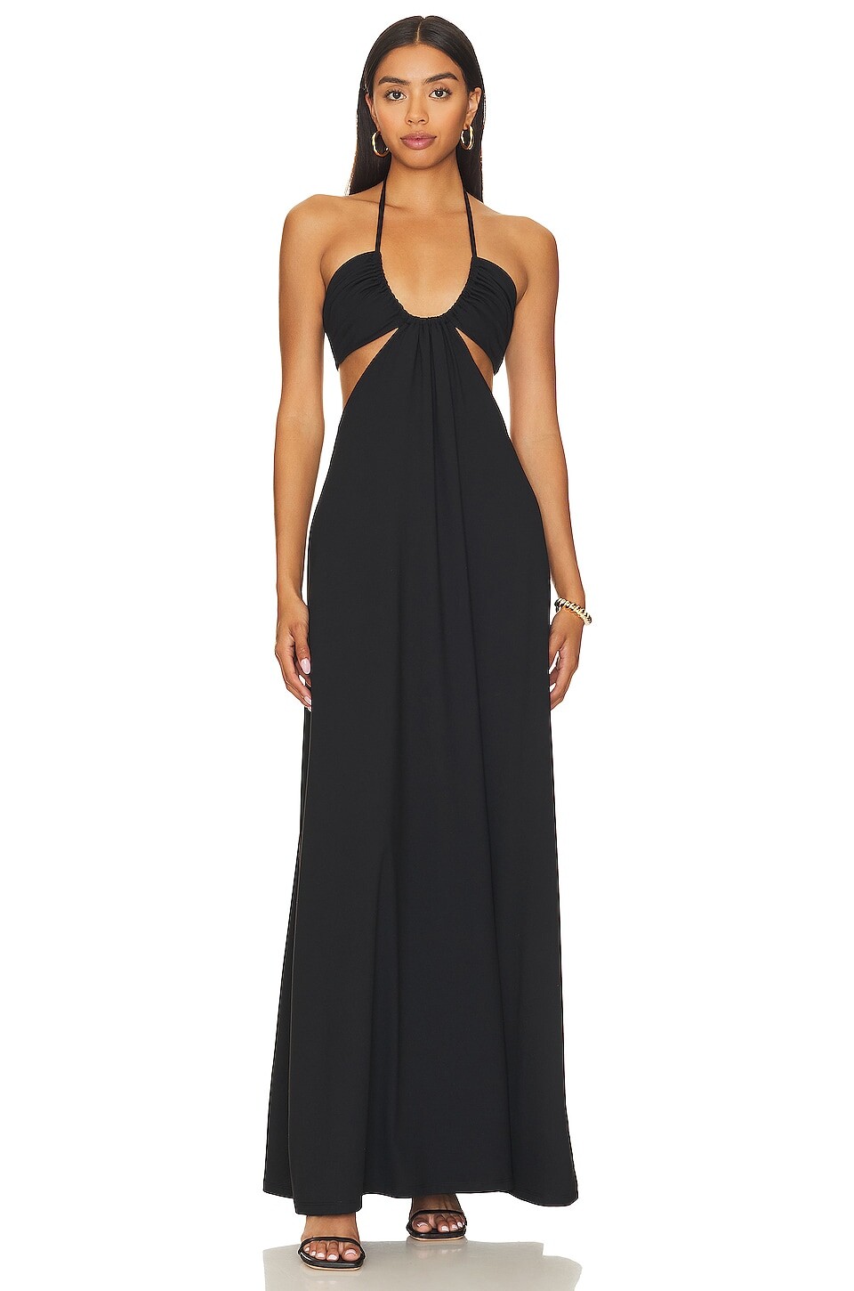 

Платье Susana Monaco Halter, черный