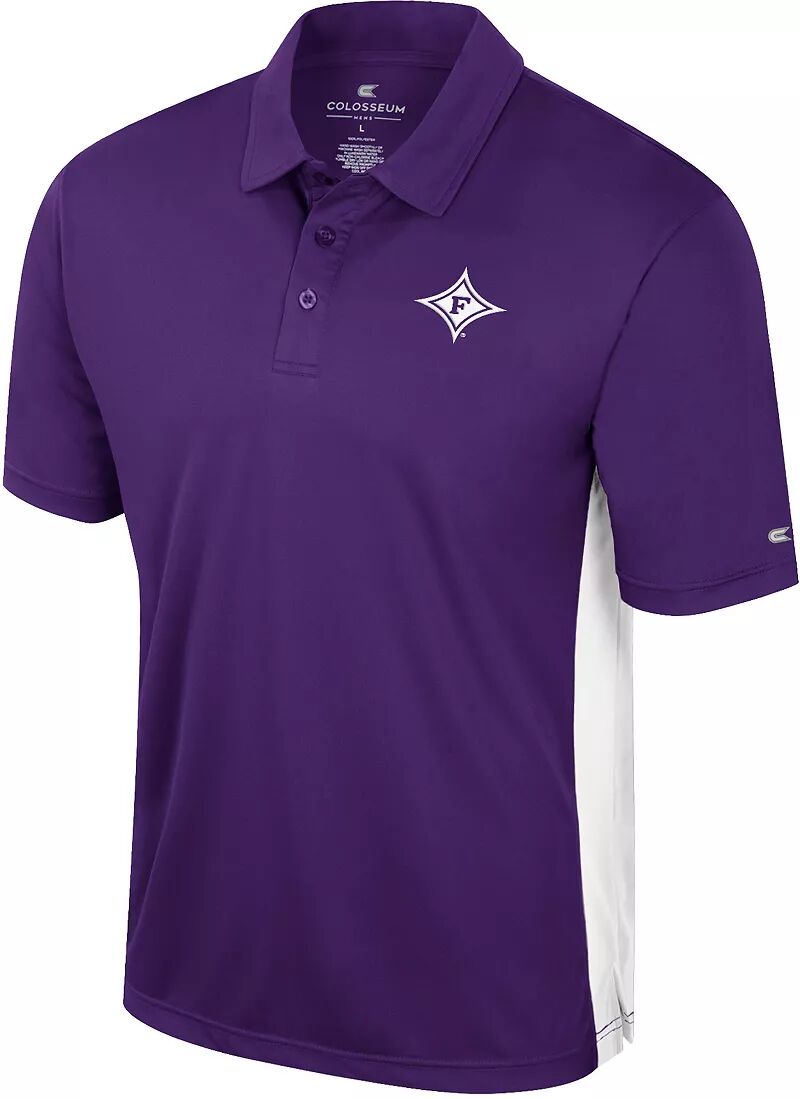 цена Colosseum Мужская футболка-поло Furman Paladins Purple