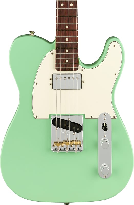 Электрогитара Fender American Performer Telecaster Hum Electric Guitar, Satin Surf Green