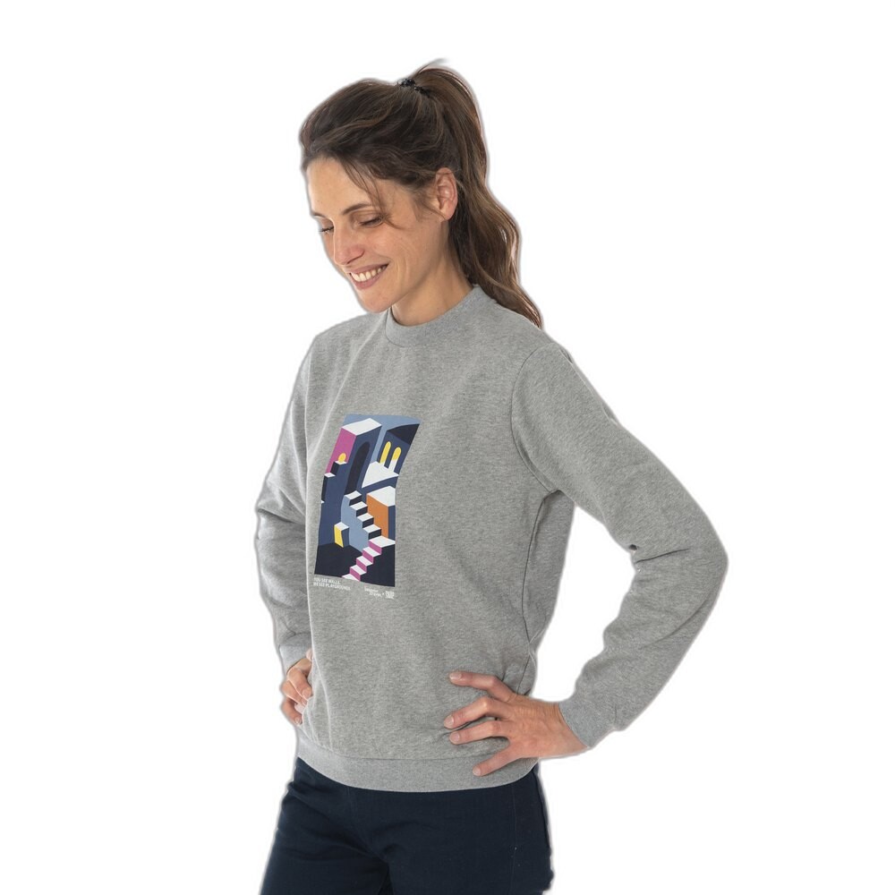 

Толстовка Snap Climbing Sweater B.craven, серый