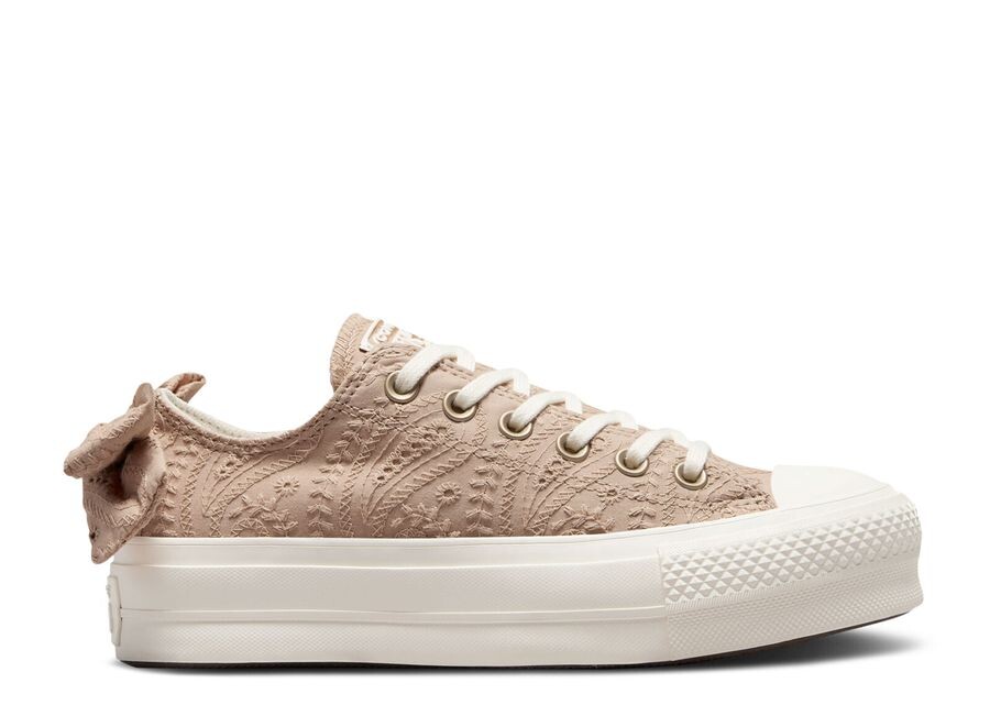 

Кроссовки Converse Wmns Chuck Taylor All Star Lift Low 'Bow', коричневый