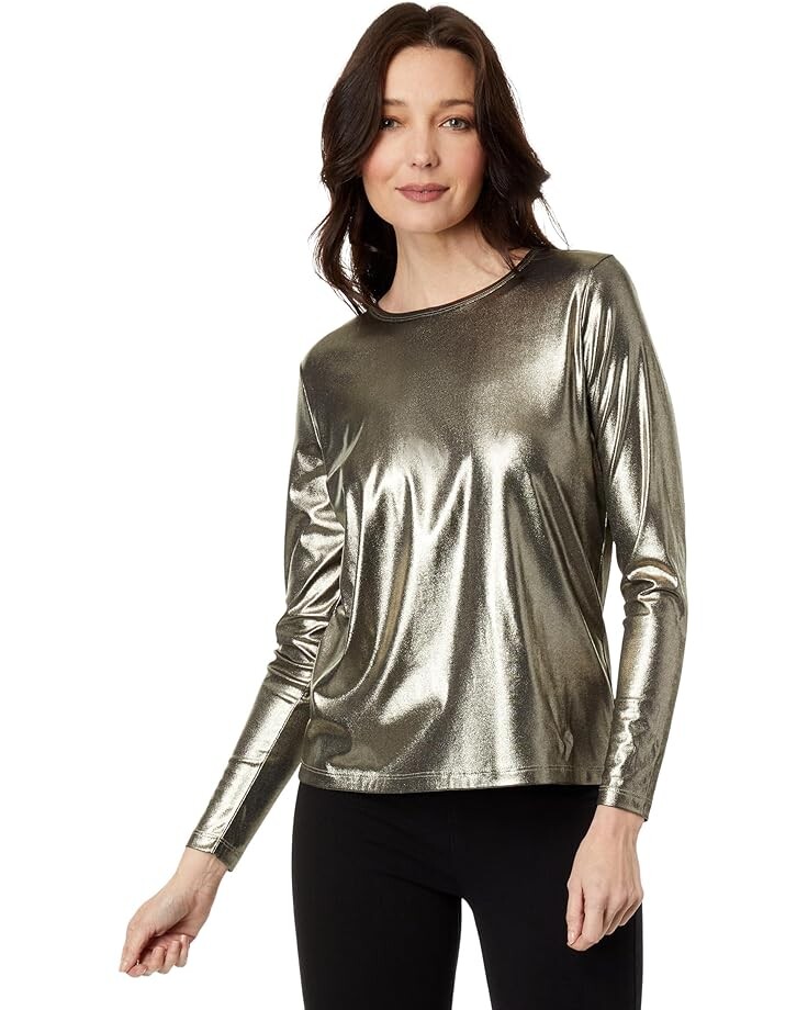 

Топ Elliott Lauren Glimmer Knit Long Sleeve Shimmer, цвет Mineral