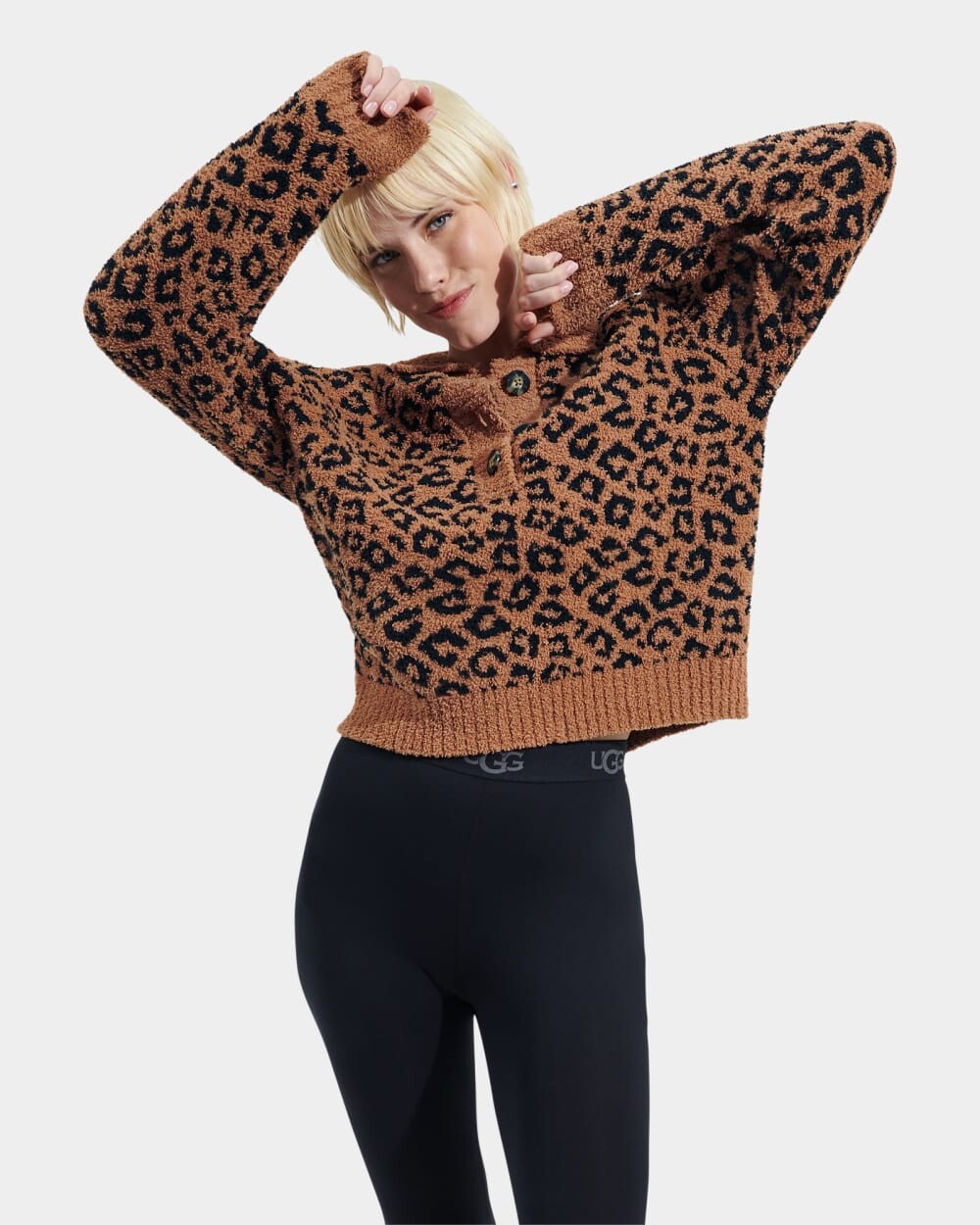 

Топы Mowery Top Jacquard UGG, коричневый