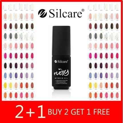 

Гель-лак Silcare Flexy Hybrid UV 001-256
