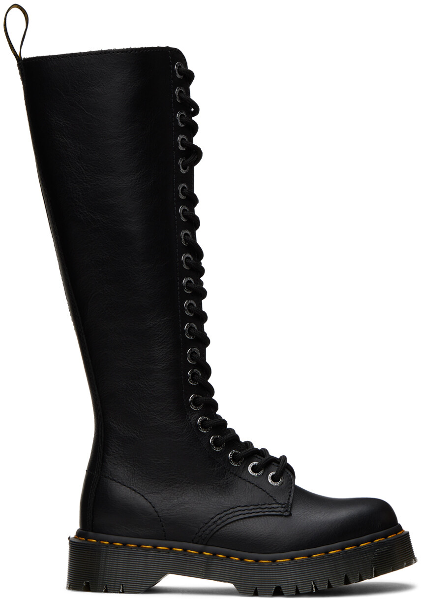 

Черные высокие ботинки 1B60 Bex Dr. Martens, Черный