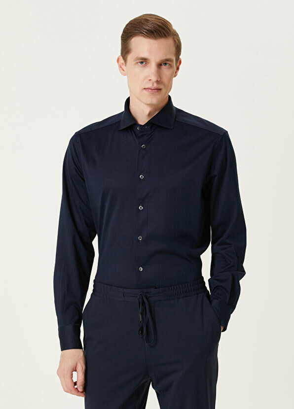 

Рубашка Corneliani, синий