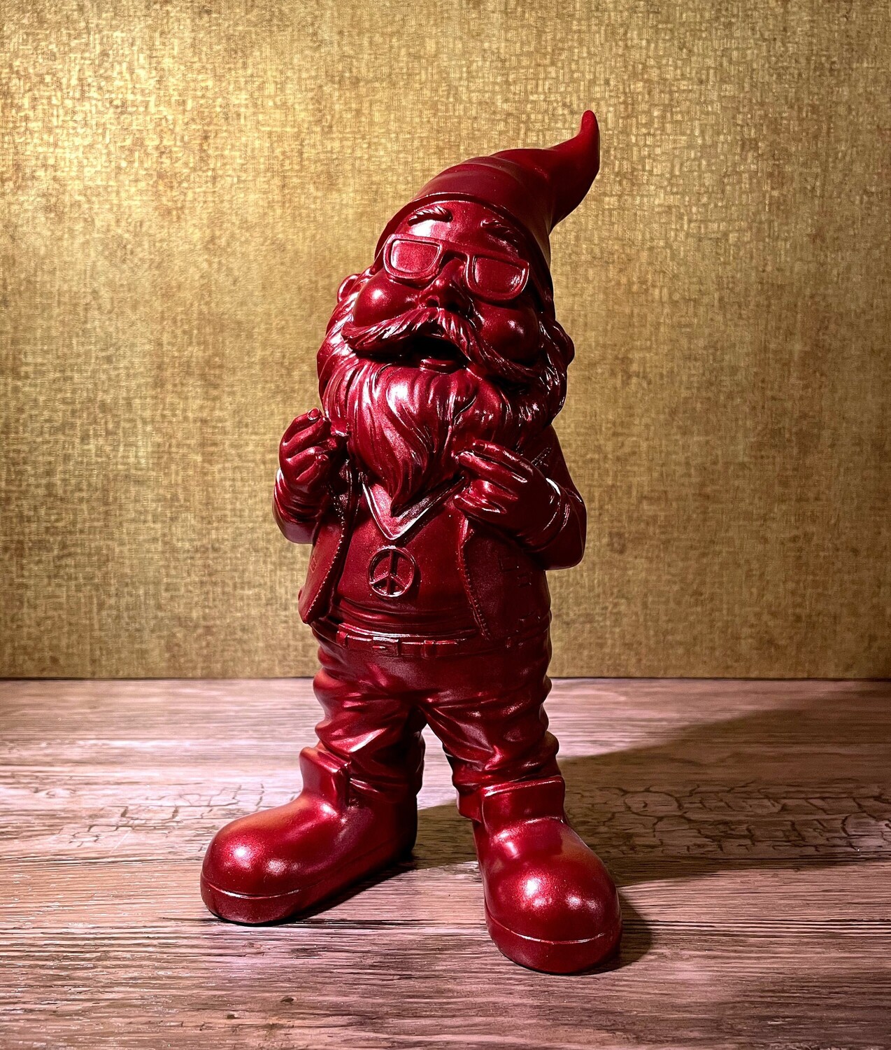 

Качалка Garden gnome с цепочкой Glitter Red Edition, красная с эффектом блесток, расписана вручную, устойчива к атмосферным воздействиям, изготовлена ​​из высококачественной синтетической смолы.