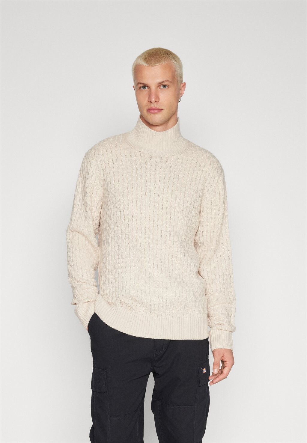 

Свитер JORCOSY CABLE HIGH NECK Jack & Jones, Moonbeam