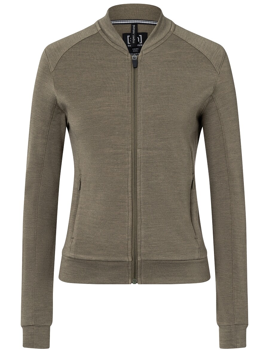 

Спортивная куртка supernatural Merino Sweatjacke, коричневый