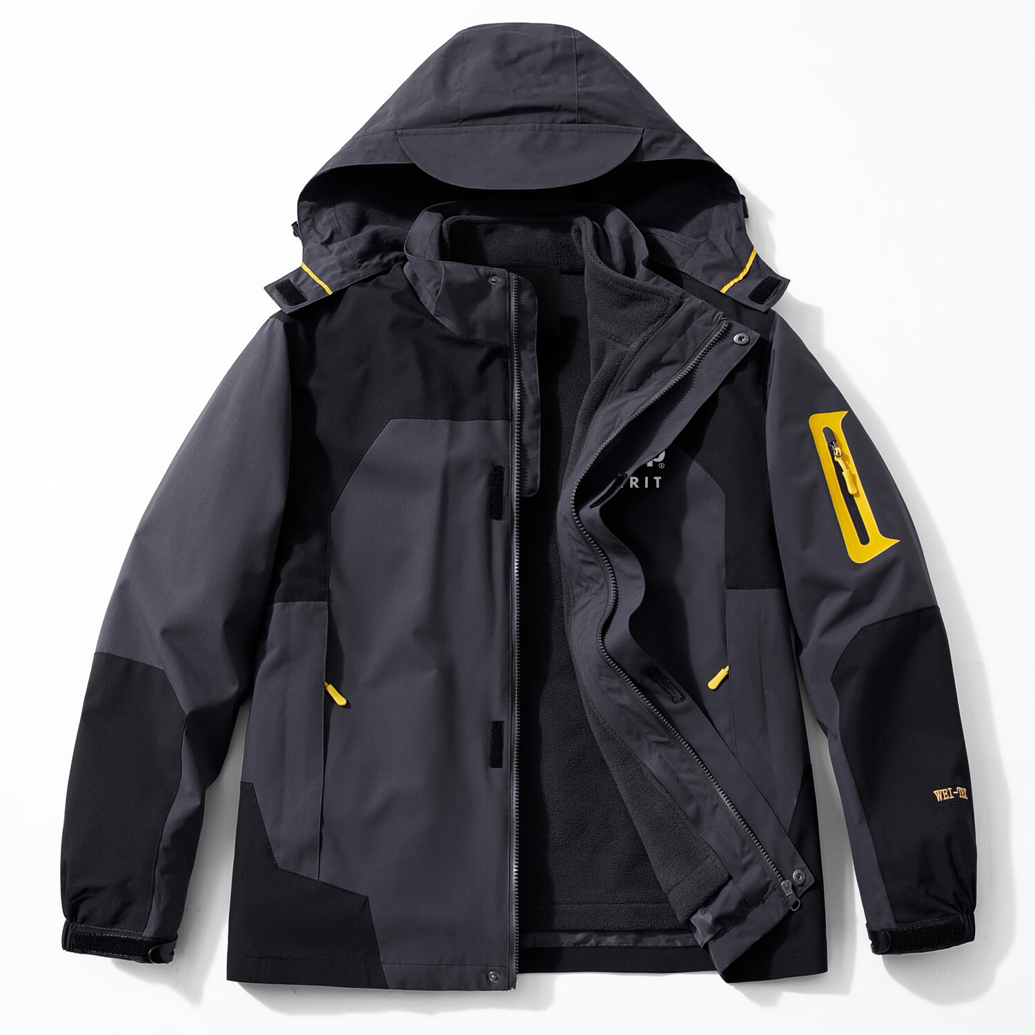 

Ветровка Куртка Унисекс Jeep Spirit, цвет Women's Black (Three-in-One)