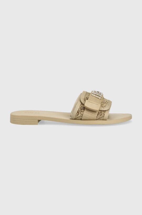 

Шлепки Guess, бежевый