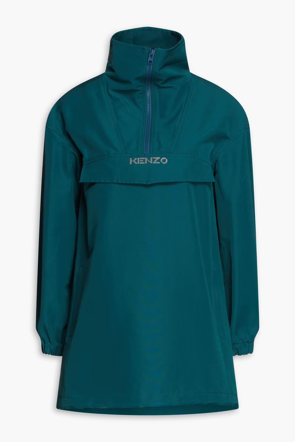 

Куртка из смесового хлопка с логотипом Kenzo, цвет морской волны