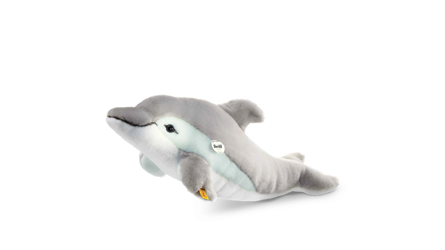 

Steiff Cappy dolphin, серый/белый, 35см