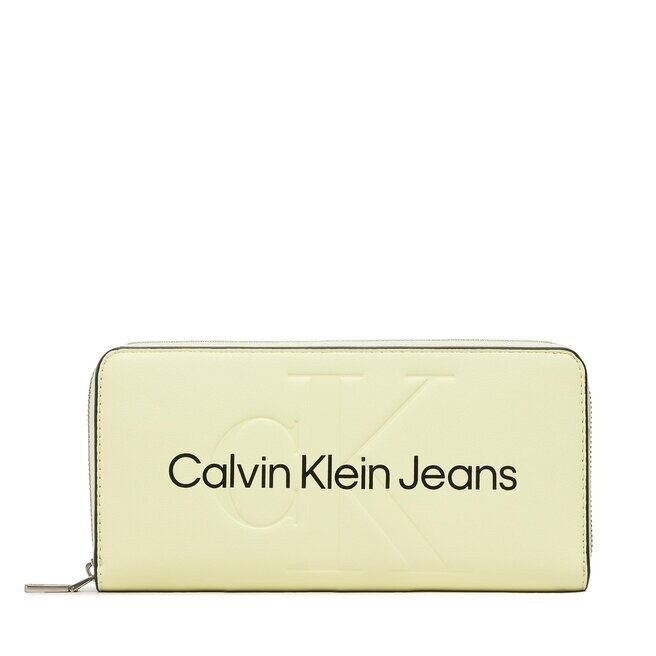 

Кошелек Calvin Klein Jeans SculptedMono Zip, зеленый