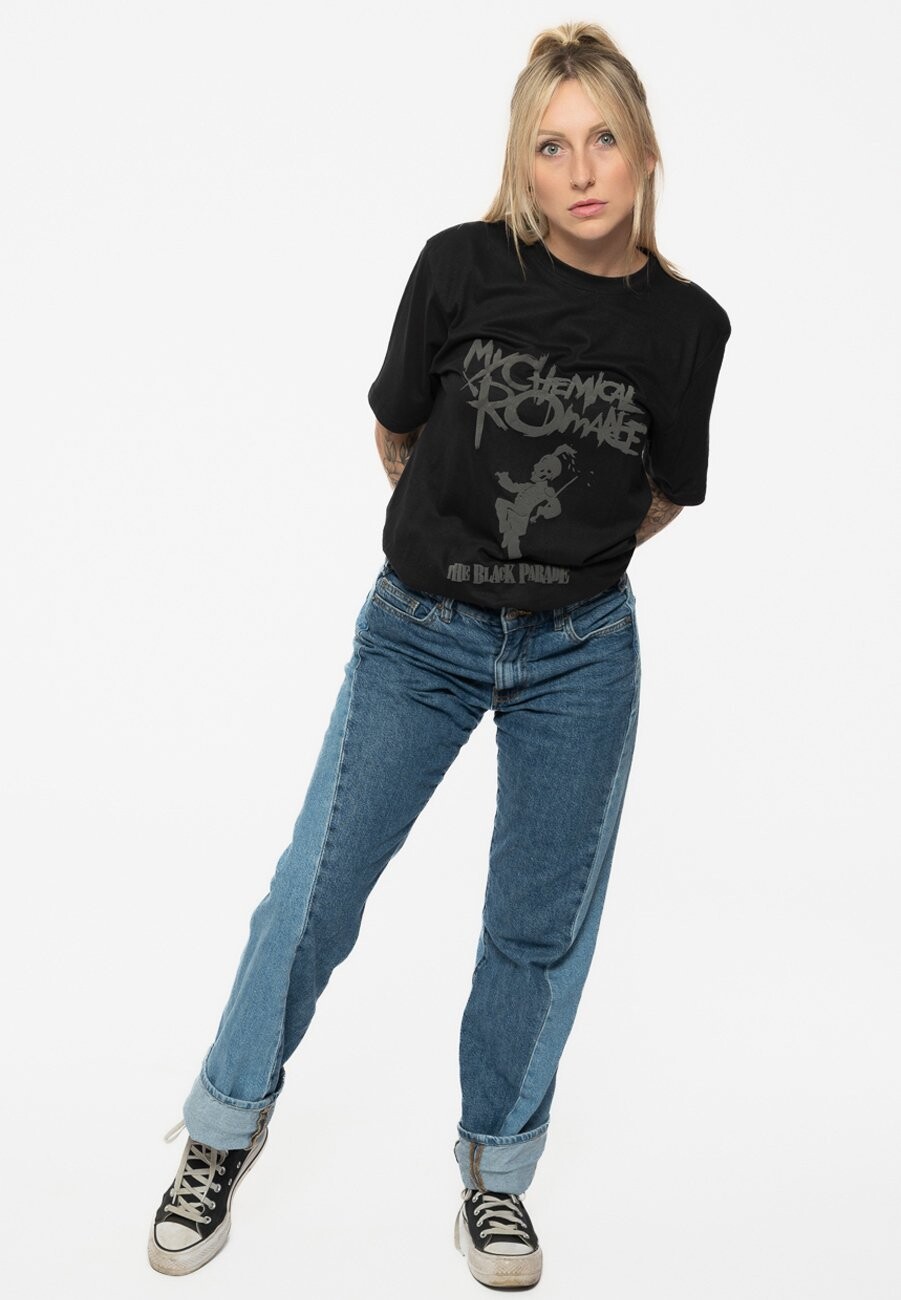 

Футболка с принтом MY CHEMICAL ROMANCE HI-BUILD PARADE Paradiso Clothing, черный