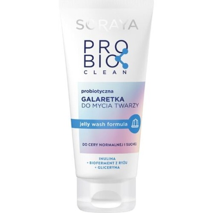 Probio Clean Пробиотическое очищающее желе для лица, Soraya