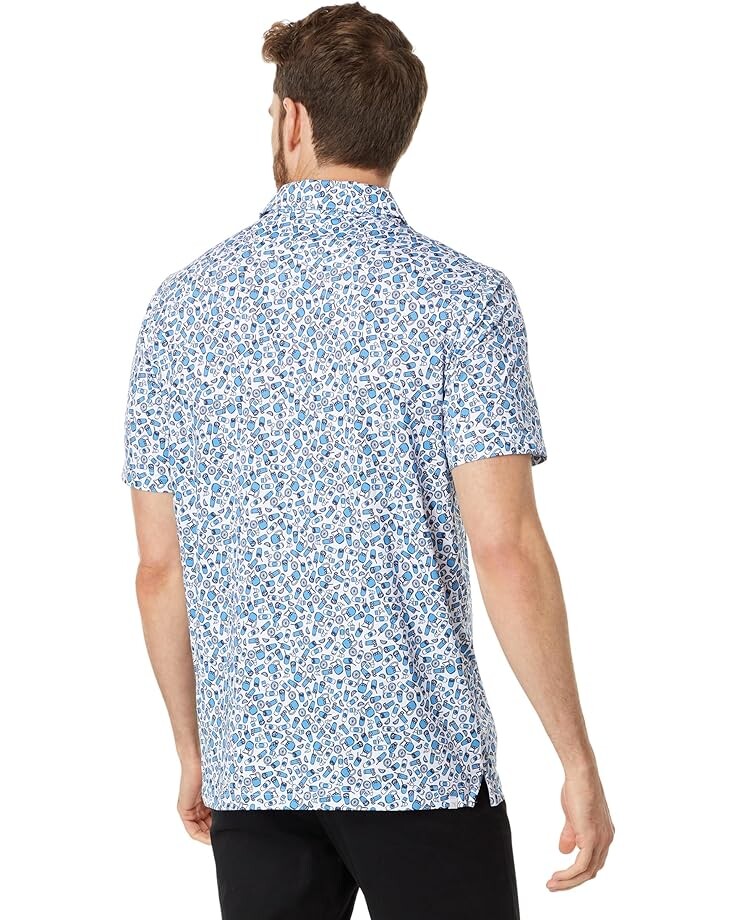 

Поло Puma Arnold Palmer Mixer Polo, цвет White Glow/Ash Gray