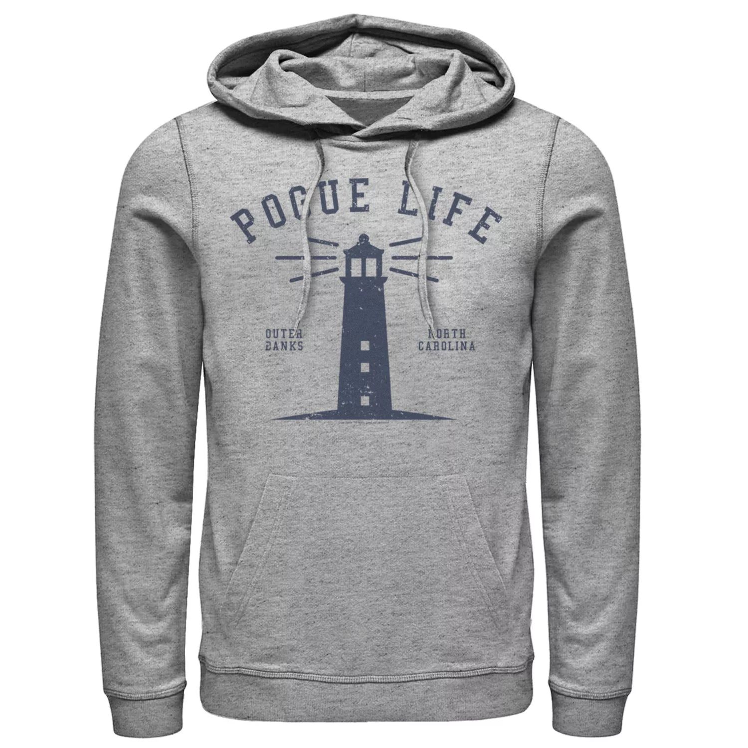 Мужская толстовка с капюшоном Outer Banks Pogue Life Lighthouse Licensed Character мужская футболка outer banks pogue life lighthouse licensed character