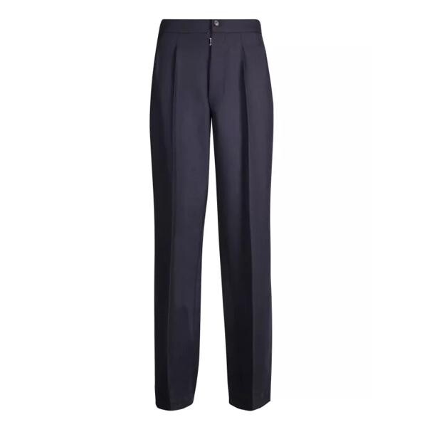 

Брюки black high-waisted trousers Maison Margiela, синий