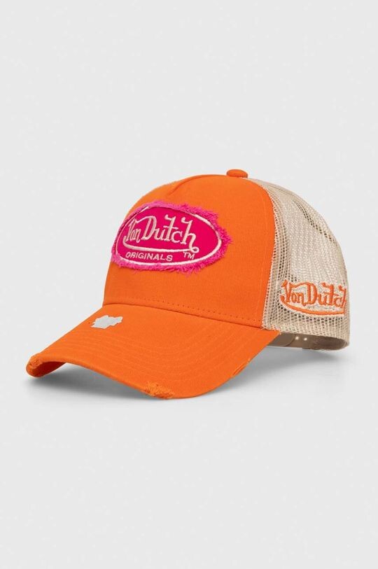 

Кепка Von Dutch, оранжевый