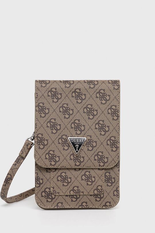 

Чехол для телефона Покровец на телефон Guess, коричневый