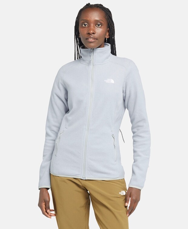 

Флисовая жилетка The North Face, светло-серый